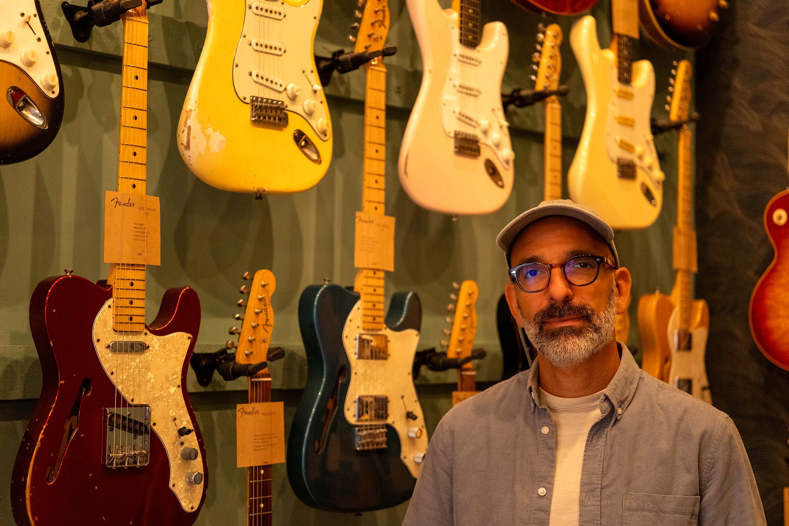 Le mur de Fender de Woodstore